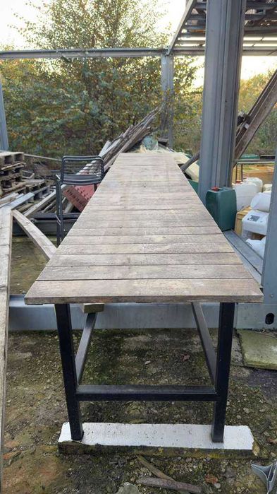 MASA STEJAR MASIV - exterior si terasa - L 345/ l59/ h75- 800lei