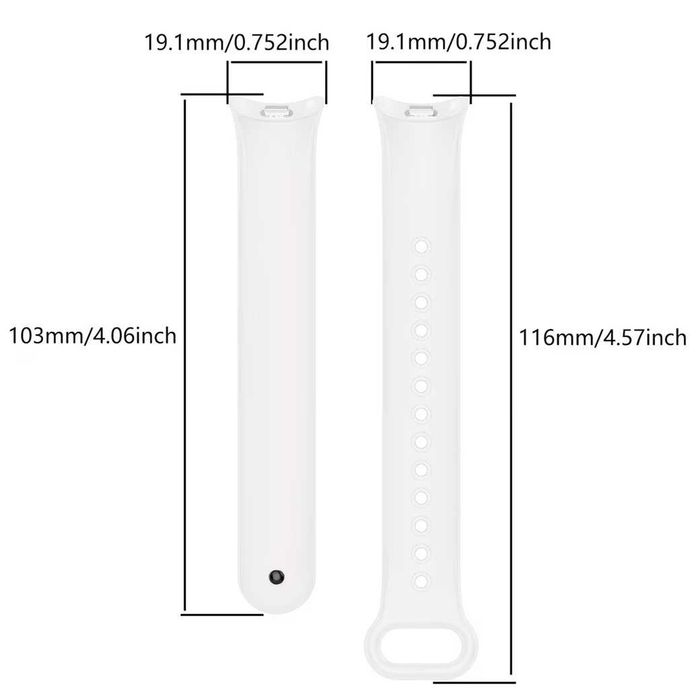 Каишка за смарт гривна Xiaomi Mi band модели: 2/3/4/5/6/7/8/9/10