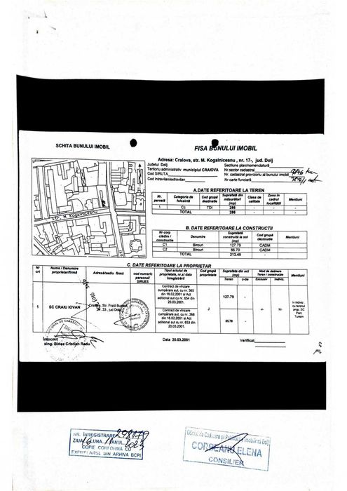 Închiriez spațiu comercial ultracentral în Craiova, pentru activități medicale, laborator de analize, policlinică, centru de înfrumusețare, crame