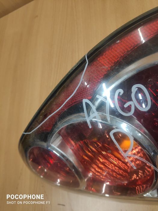 Десен Стоп Toyota Aygo / Тойота Айго 2010г. Със Забележки!