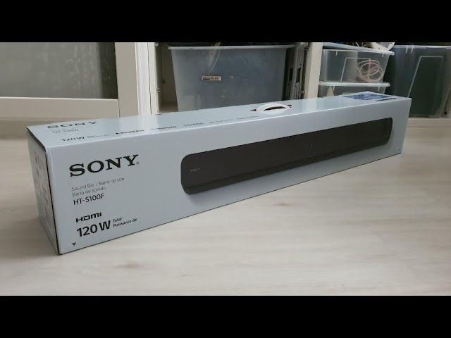 Саундбар Sony HT-S100F. Для дома.