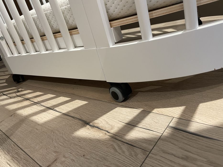 Patut oval alb lemn Azzura Design-Olalla