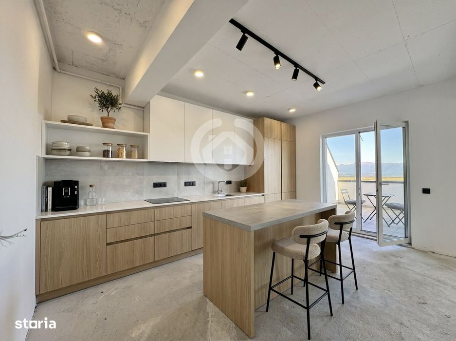 Penthouse 3 camere | 111 mp utili | Terasa 47 mp | Lift | Sibiu