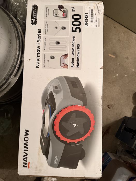 segway navimow i105 robot gradina masina de tuns iarba