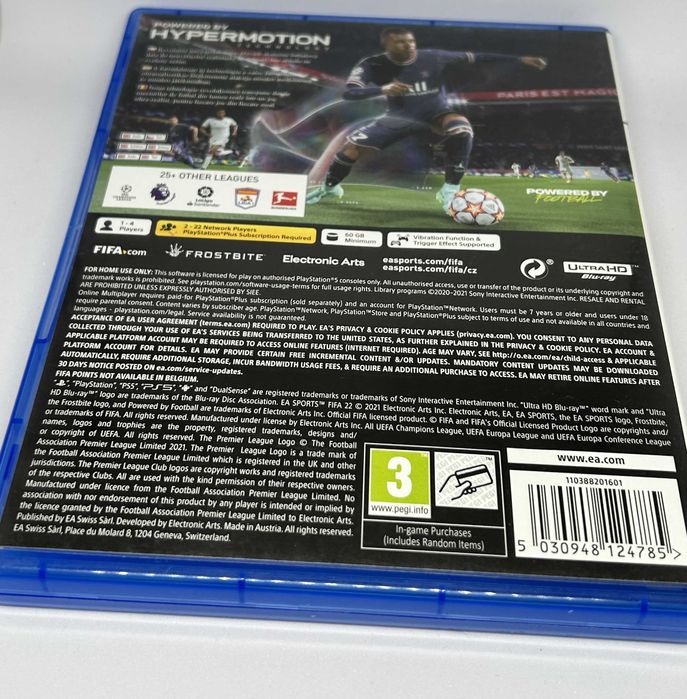 Fifa 2022, PS5, playstation 5