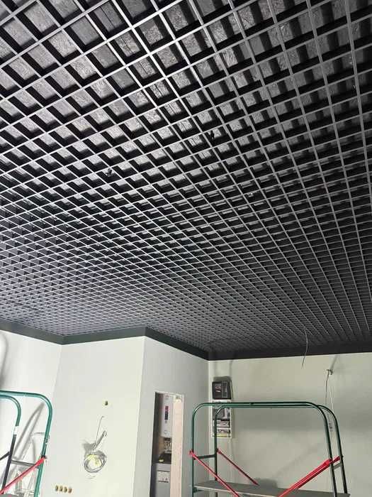 TAVANE OPEN CELL (Grilă) – Montaj + Materiale