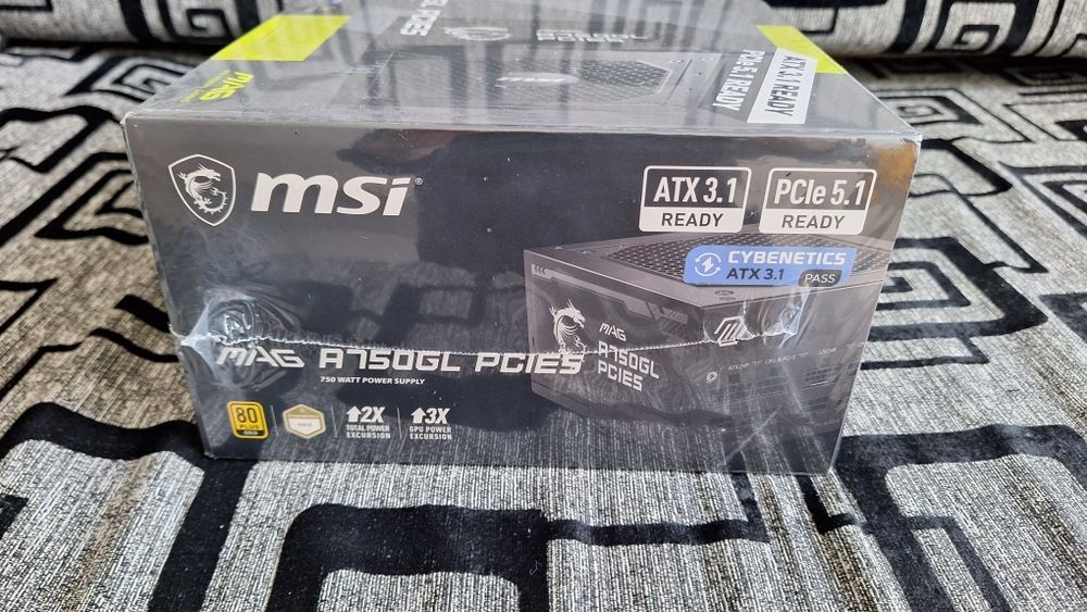 Sursa MSI MAG A750GL, inca sigilata cu garantie
