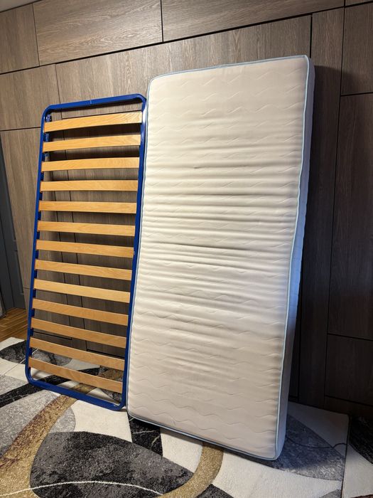 Матрак с подматрачна рамка 90/200см - 2 броя