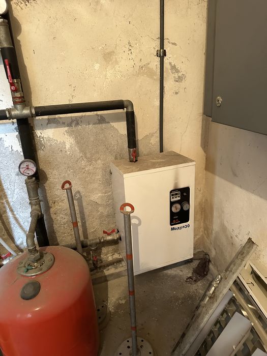 Електрическо парно с два отоплителни модула и 2 помпи Grundfos