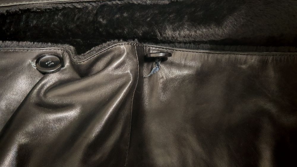 Продам дублёнку кожаную