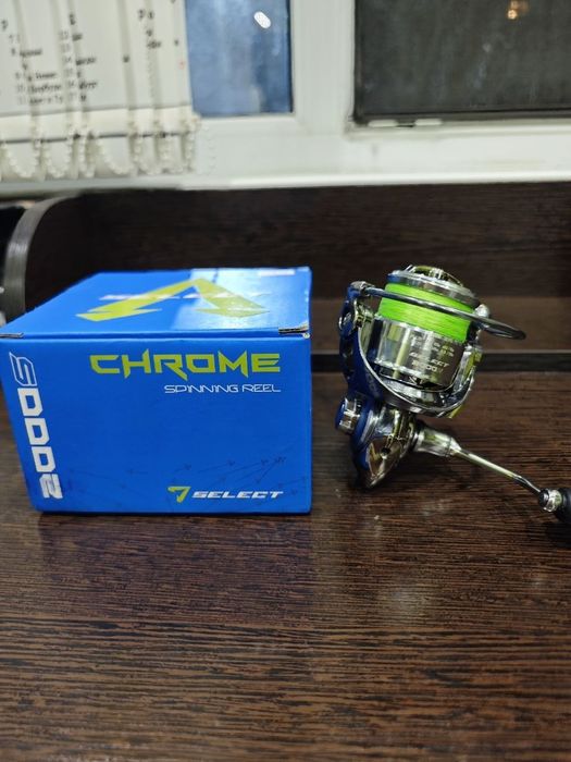 катушка select chrome 2000s на ультралайт/микро джиг