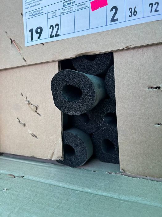 Изоляция для металлических труб, каучук изоляция утеплитель с фольгой