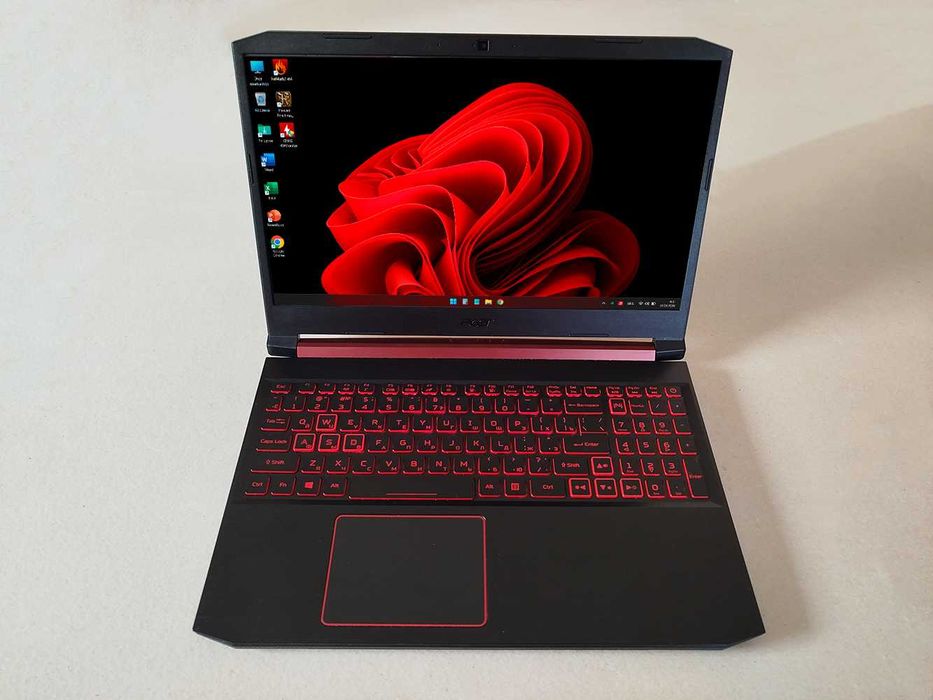 ИГРОВОЙ Acer Nitro 8 потоков 3.7 Ghz, GTX 1650 4 GB, 256 GB SSD, IPS