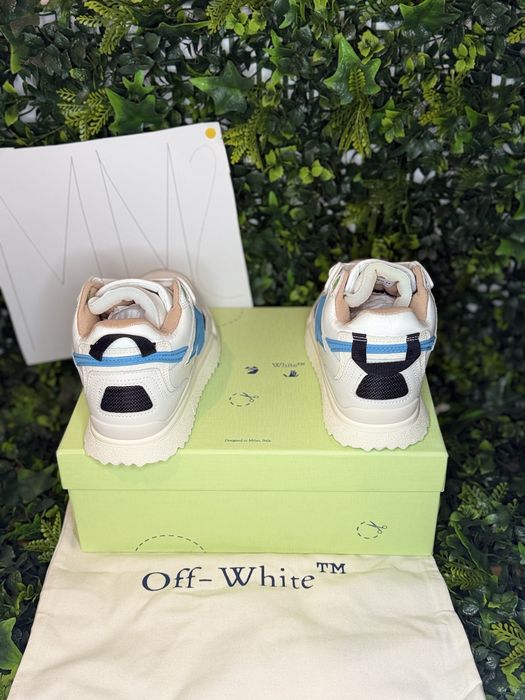 Adidasi/Sneakers Off-White SPONGE white and blue  | dustbag | MM2