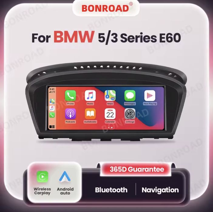 Navigatie Carplay CIC bmw e60