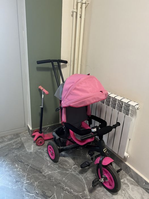 Коляска велосипед