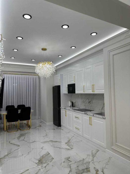 Сдается Яркая 2-ком квартира, с евро ремонтом в ЖК Сеул Мун