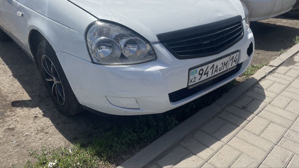 Бампер на приору