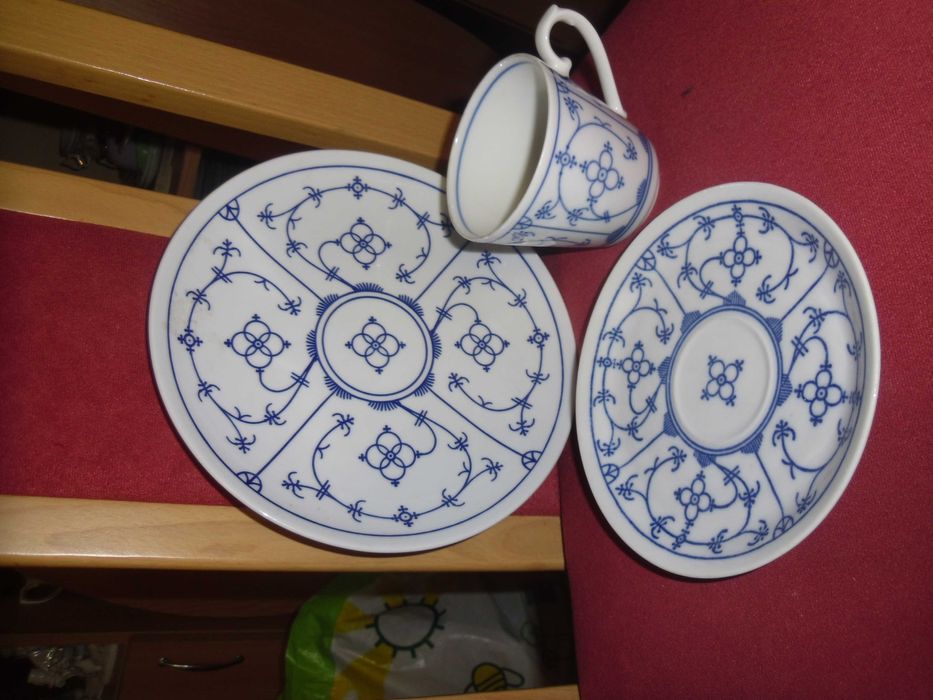 serviciu cafea portelan vechi