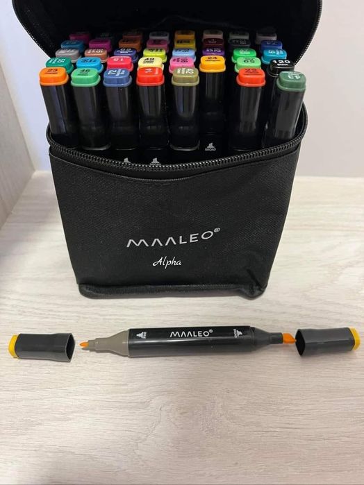 Комплект маркери с алкохолна основа