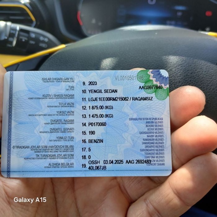 Mashina holati yaxshi mazza qib minasiz