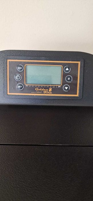 Камина на пелети с водна риза