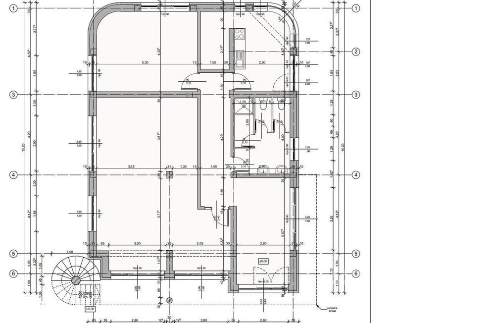 Spatiu de birouri situat la parter,  130 m2 , Borhanci