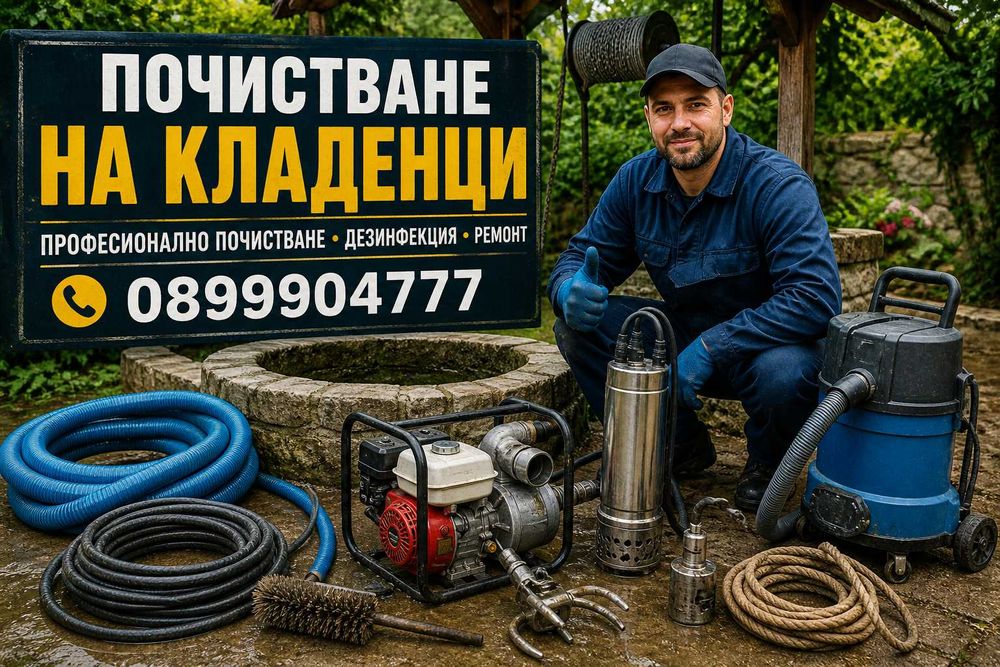 Почистване и Копаене на Кладенци Бунари, Герани