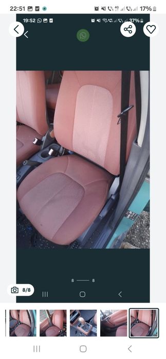 Vând interior mercedes A class scaune fete uși  preț 400 lei toate