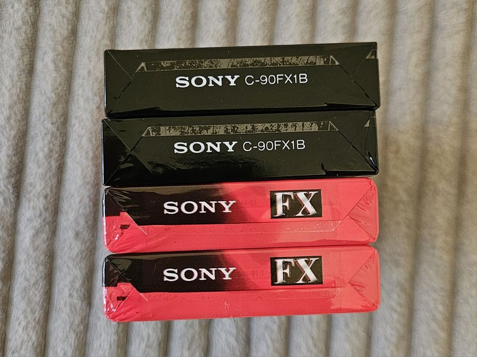 4 Casete Audio Sony