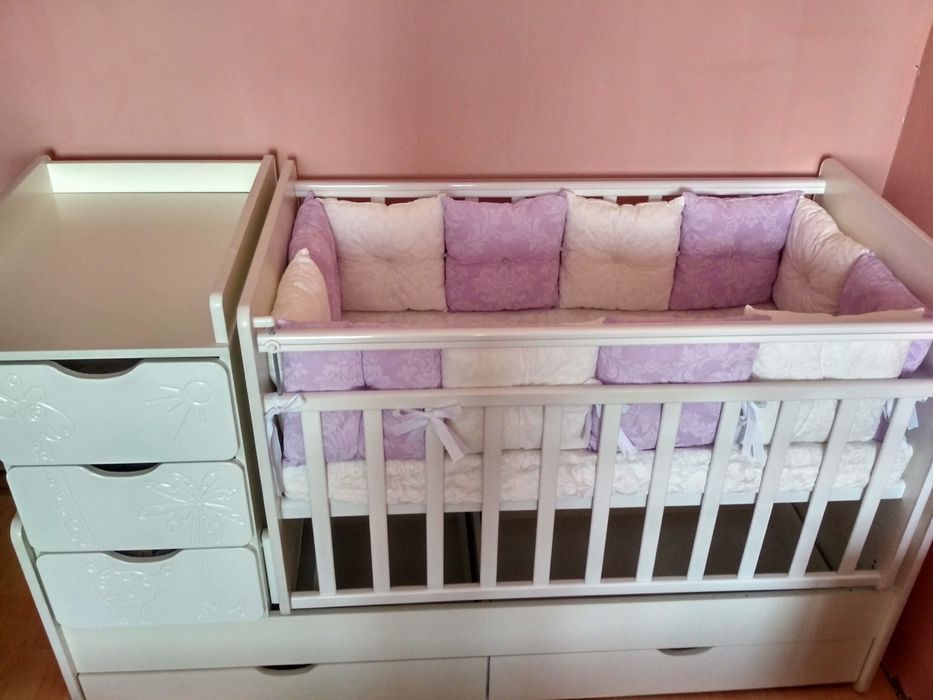 Дедский кроват жираф