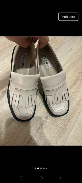 Mocasini piele Steve Madden 38