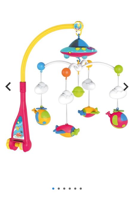 Vand carusel cu proiectie de lumini si sunete cu avioane Minibo