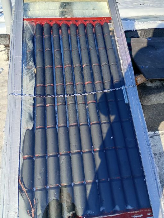 Vand panou solar cu aer cald