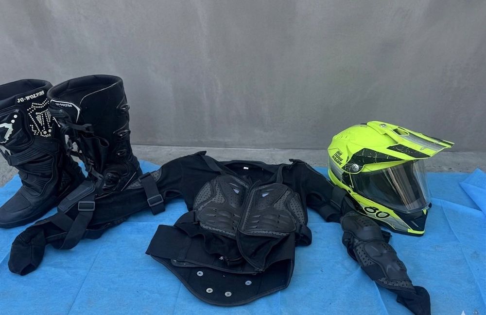 Мотонабор (черепашка, шлем и мотоботы)