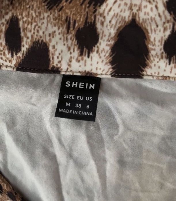 Rochie cu imprimeu leopard