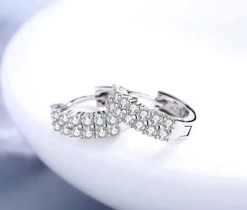 Сребърни халки сребърни обици обеци