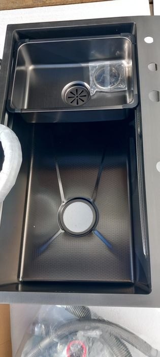 Chiuveta multifuncțională cu baterie și sifon incluse