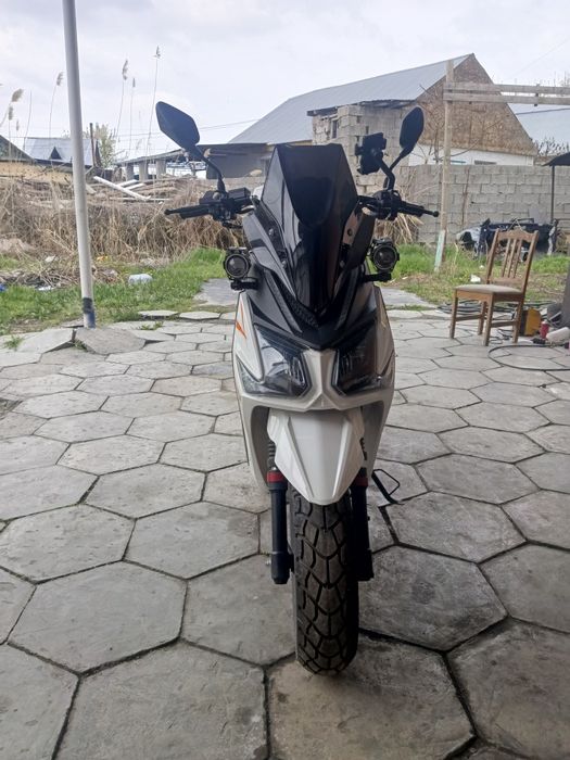 Скутер самурай пробег 998км