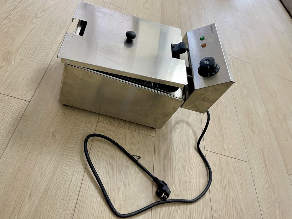 Friteuza electrica inox 6 litri