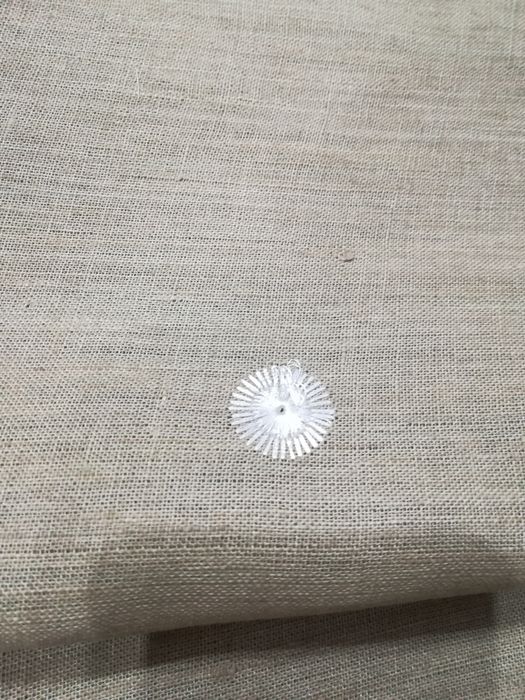 Бродиран плат - лен (22м /1,23см)