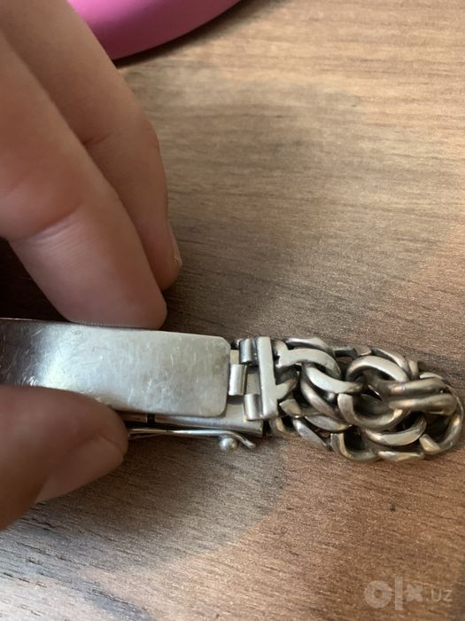 Продается мужской браслет серебро