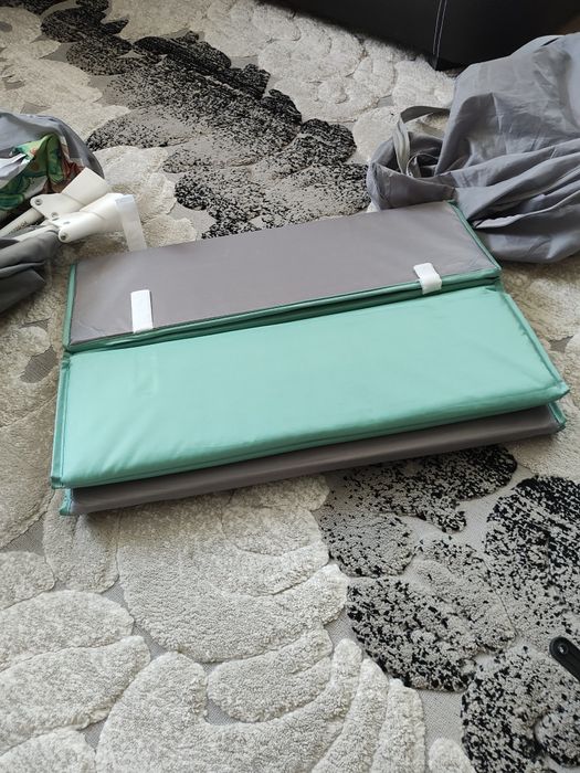 Сгъваема кошара с матрак