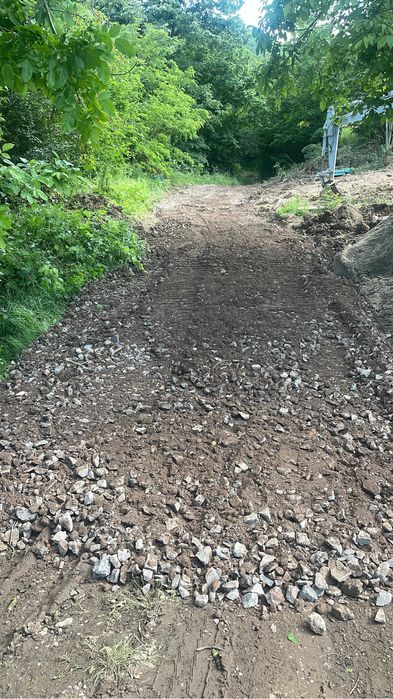 Amenajez platforme pietruite