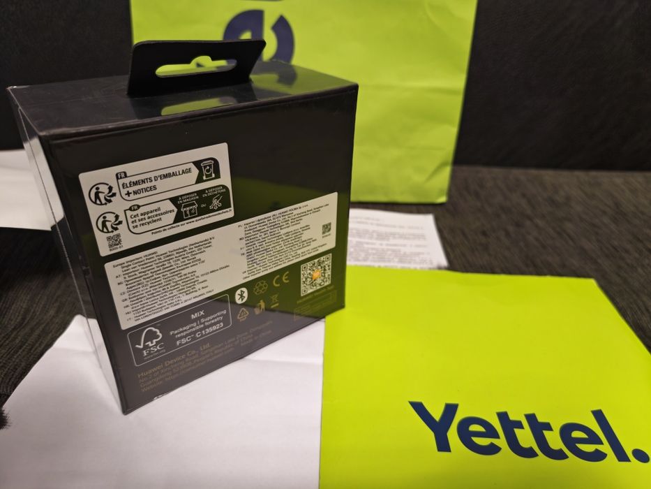 ЗАПЕЧАТАН 46mm Huawei watch GT6 Гаранция Yettel 2028 Black | GT6