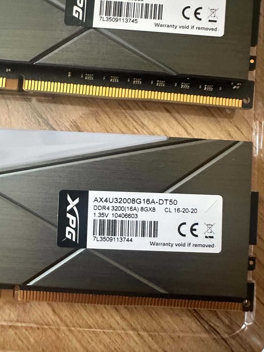 XPG DDR4 16bg kit CL16 ram