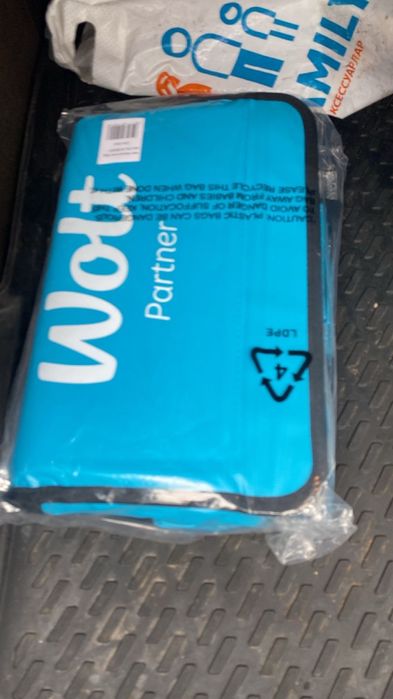 Термосумка Wolt новая маленькая.