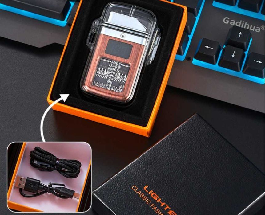 Ветроустойчива LED запалка подходяща за къмпинг и оцеляване