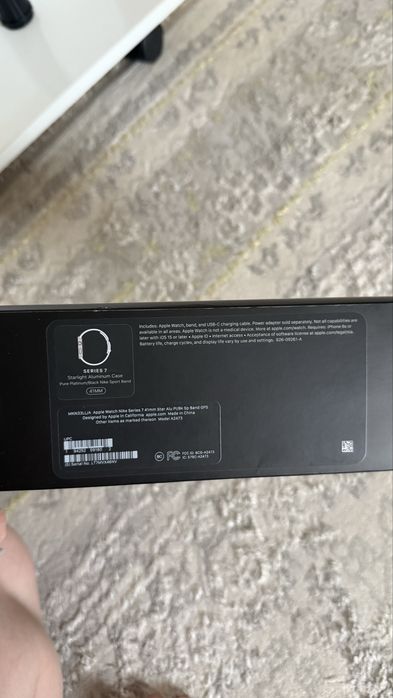Apple watch nike series 7 , 41mm