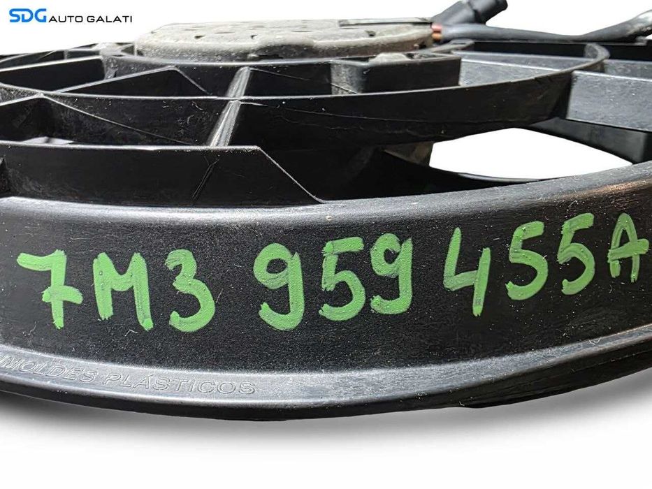 Electroventilator Ventilator Racire Fara Suport Seat Alhambra 1.9 TDI 2001 - 2010 Cod 7M3959455A YM21-15150-AA [N5262]